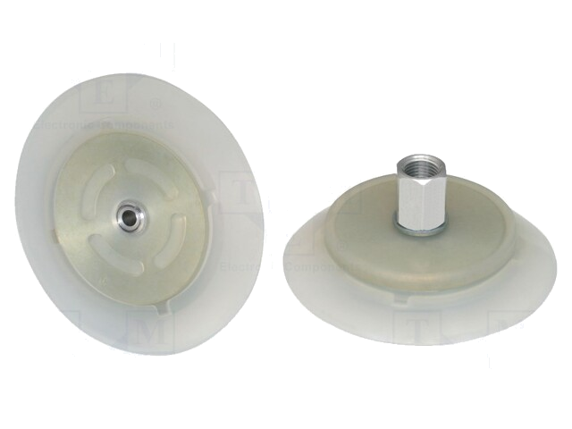 Zuignap; 95mm; G1/4-IG; Shorehardheid: 55; 35cm3; 350N; PFYN Zuignap; 95mm; G1/4-IG; Shorehardheid: 55; 35cm3; 350N; PFYN